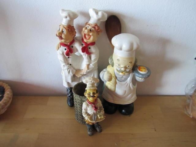 3x bakkertje/kok., Ophalen of Verzenden, Zo goed als nieuw