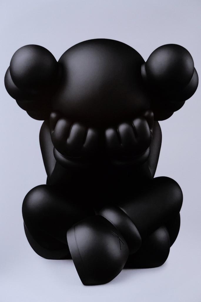 KAWS Companion 2021 Black | affiche, 50 tot 75 cm, Ophalen of Verzenden, Zo goed als nieuw, Foto of Poster