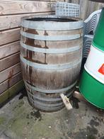 Regenton/wijnvat, 150 liter of meer, Ophalen, Gebruikt, Hout