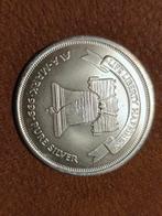 Set van 3 Zilveren Munten - USA, Mexico en Gibraltar, Ophalen of Verzenden, Zilver