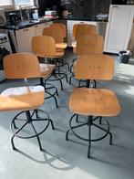 Atelier-stoel krukken/stoelen €15per stuk, Gebruikt, Overige kleuren, Ophalen of Verzenden, Vijf, Zes of meer stoelen