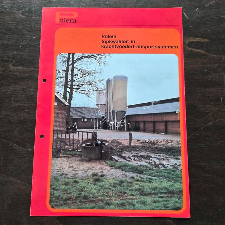 POLEM Folder: Topkwaliteit in krachtvoedertransportsystemen, Boeken, Catalogussen en Folders, Gelezen, Folder, Ophalen of Verzenden