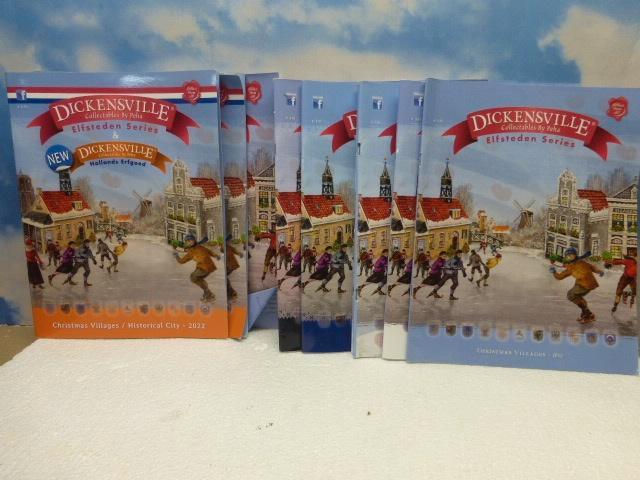 dickensville elfsteden catalogus naslagwerken kerstdorp, Diversen, Kerst, Zo goed als nieuw, Ophalen of Verzenden