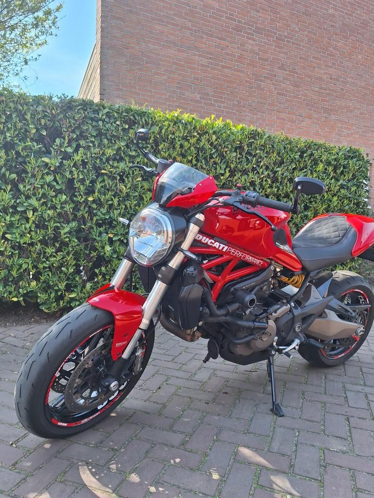 Zeer nette Ducati Monster 821 - 2016, 19.000 km, Motoren, 2 cilinders, Motorrijbewijs A, Particulier, Meer dan 35 kW