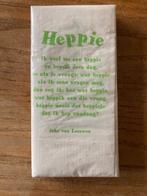 12x poëzieservet met gedicht Heppie van Joke van Leeuwen, Ophalen of Verzenden, Nieuw, Joke van Leeuwen