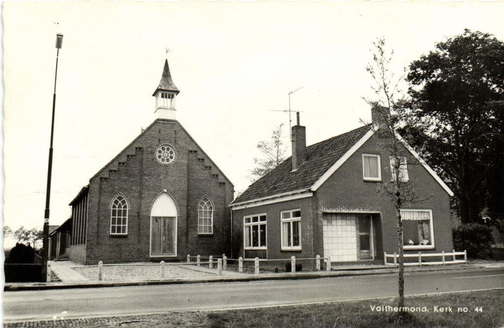 Valthermond, Kerk no. 44 - ongelopen, Verzamelen, Ophalen of Verzenden, Voor 1920, Ongelopen, Noord-Brabant