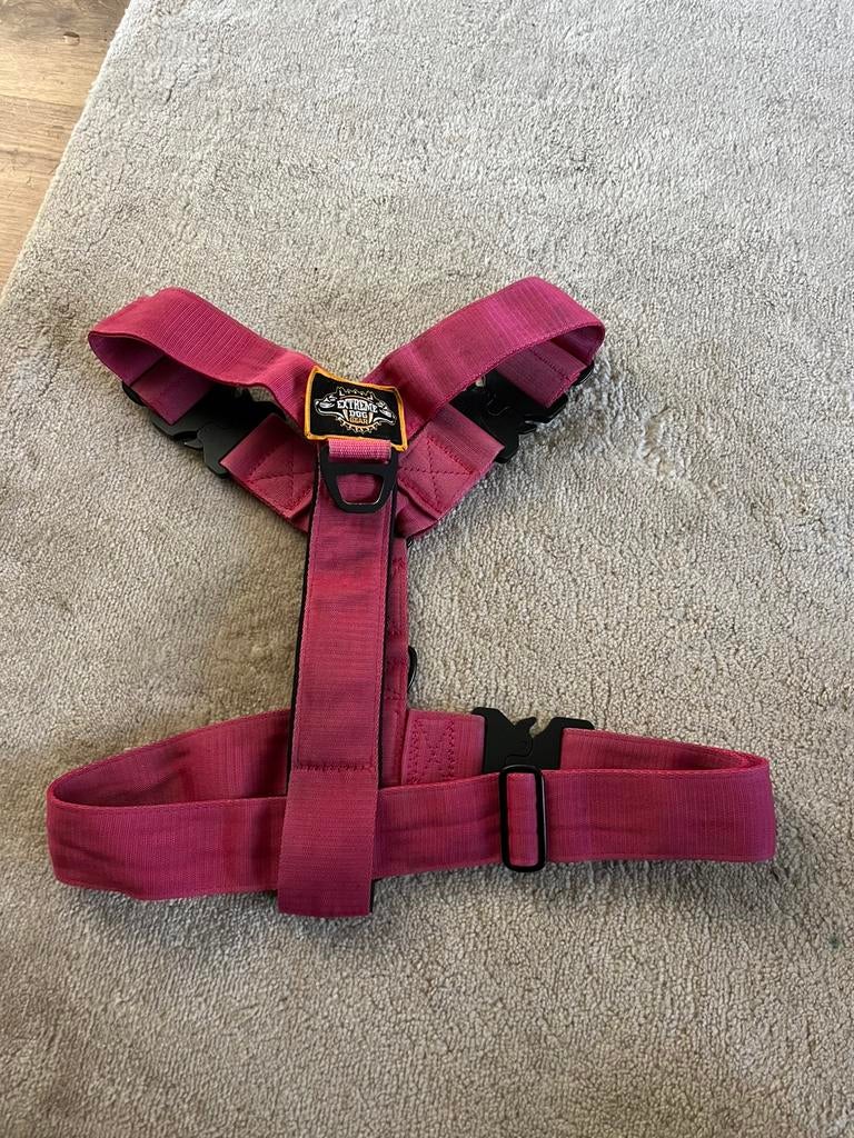Extreme dog gear K9 fucsia tuig maat XL, Ophalen of Verzenden, Zo goed als nieuw