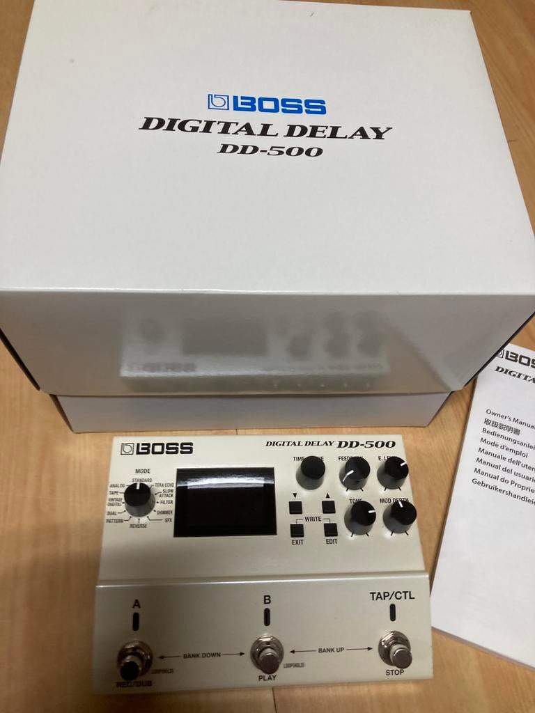 Boss dd 500, Muziek en Instrumenten, Effecten, Ophalen of Verzenden, Zo goed als nieuw