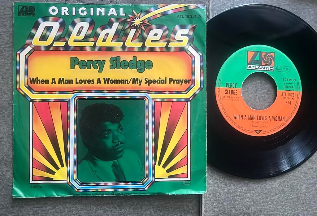 Percy Sledge - When a man loves a woman / My special prayer, Gebruikt, 7 inch, Single, Ophalen of Verzenden
