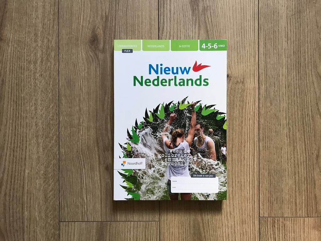 Nieuw Nederlands leerwerkboek voor 4,5 en 6 VWO (Nieuw), Ophalen of Verzenden, Zo goed als nieuw, VWO, Nederlands