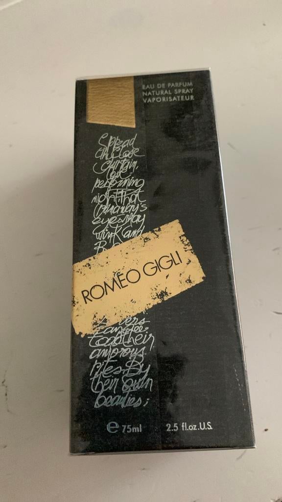 Romeo Gigli Profumi Eau de Parfum 75ml, Ophalen of Verzenden, Nieuw