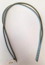 Trollbeads armband leer groen blauw bracelet 45 collier 925, Ophalen of Verzenden, Nieuw, Groen, Zilver