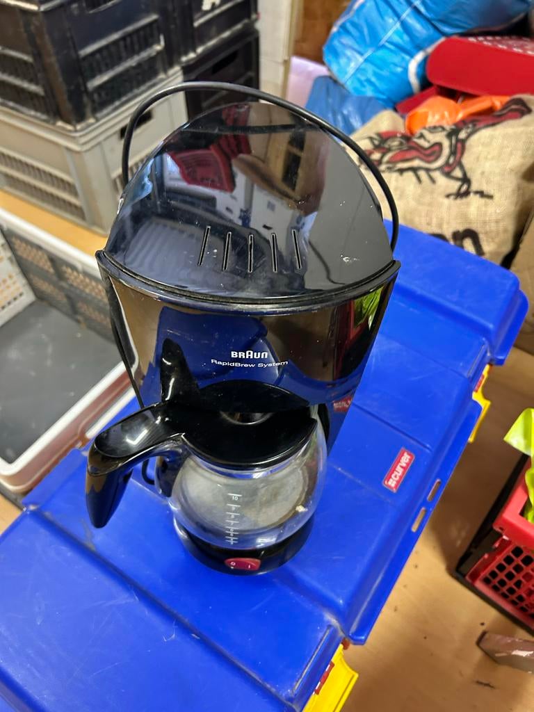 Braun RapidBrew Systeem Koffiezetapparaat, Ophalen, Gebruikt, 10 kopjes of meer, Koffiemachine