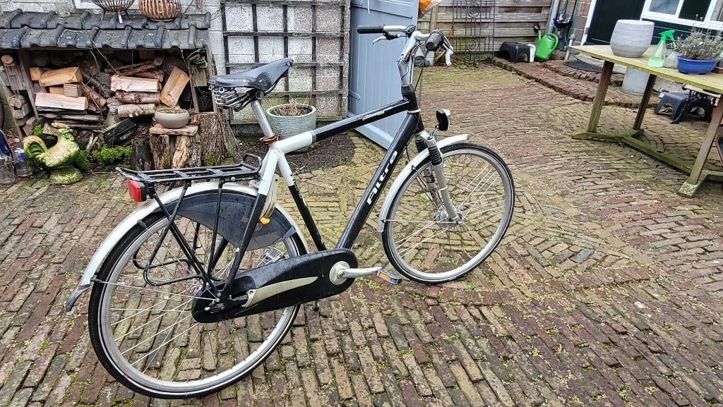 Herenfiets, Fietsen en Brommers, Fietsen | Heren | Herenfietsen, Ophalen, Gebruikt, Overige merken, Versnellingen