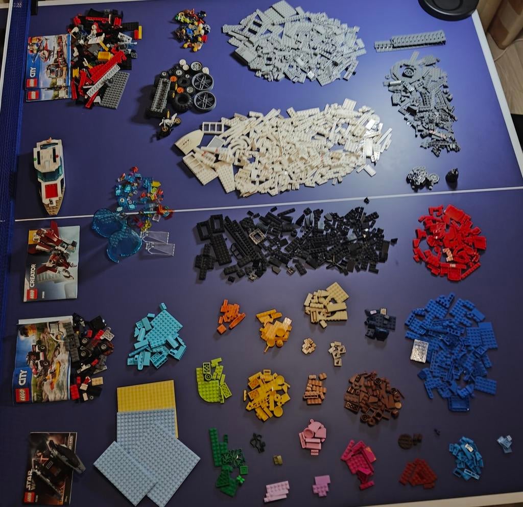 Lego 2.5 kilo uitgezocht en gesorteerd, Ophalen of Verzenden, Zo goed als nieuw, Lego