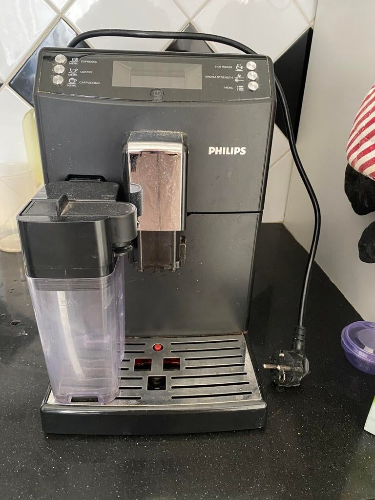 Philips latte go espressomachine, Witgoed en Apparatuur, Ophalen of Verzenden, Zo goed als nieuw, Espresso apparaat