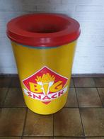 Vlamdovende afvalbak papierbak horeca of thuis of camping, Ophalen, 40 liter of meer, Zo goed als nieuw, Metaal