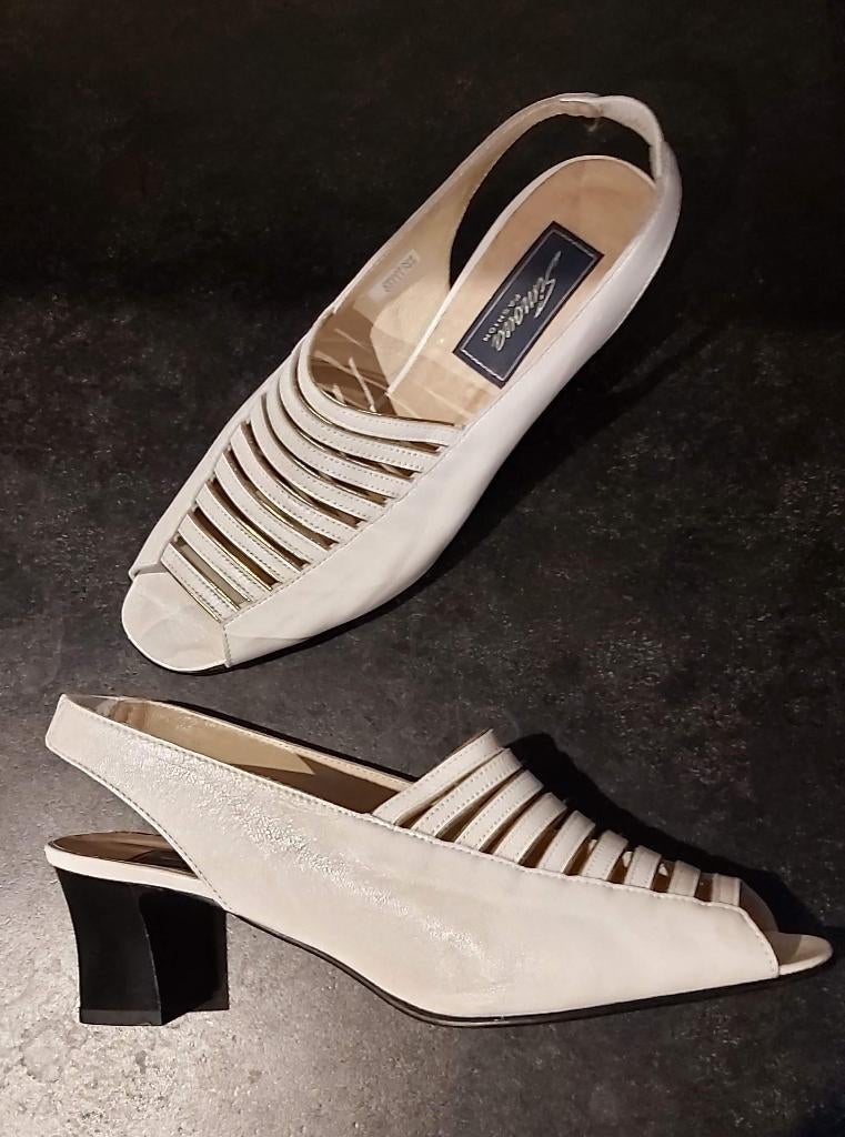 Sandalen Simona, Damart, Gabor, Sacha, mt 40, NIEUW, Wit, Nieuw, Sandalen of Muiltjes, Ophalen of Verzenden