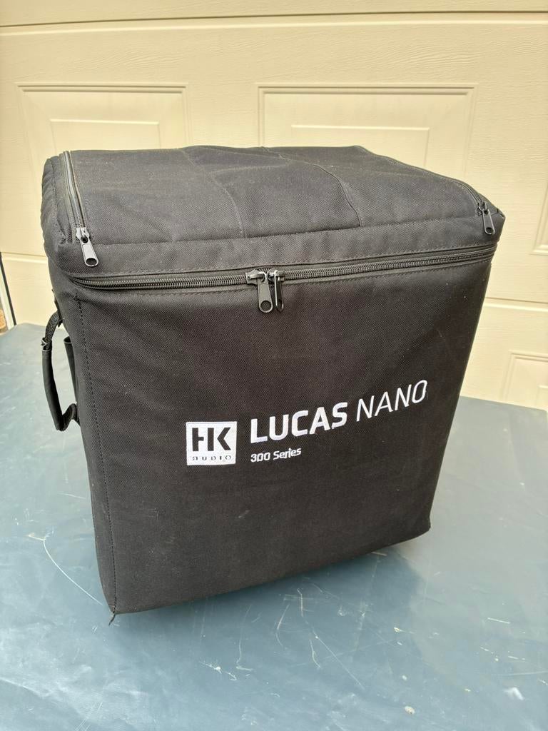 HK Audio LUCAS 302 – compacte en krachtige PA set, Ophalen of Verzenden, Gebruikt, Minder dan 500 watt, P.A.