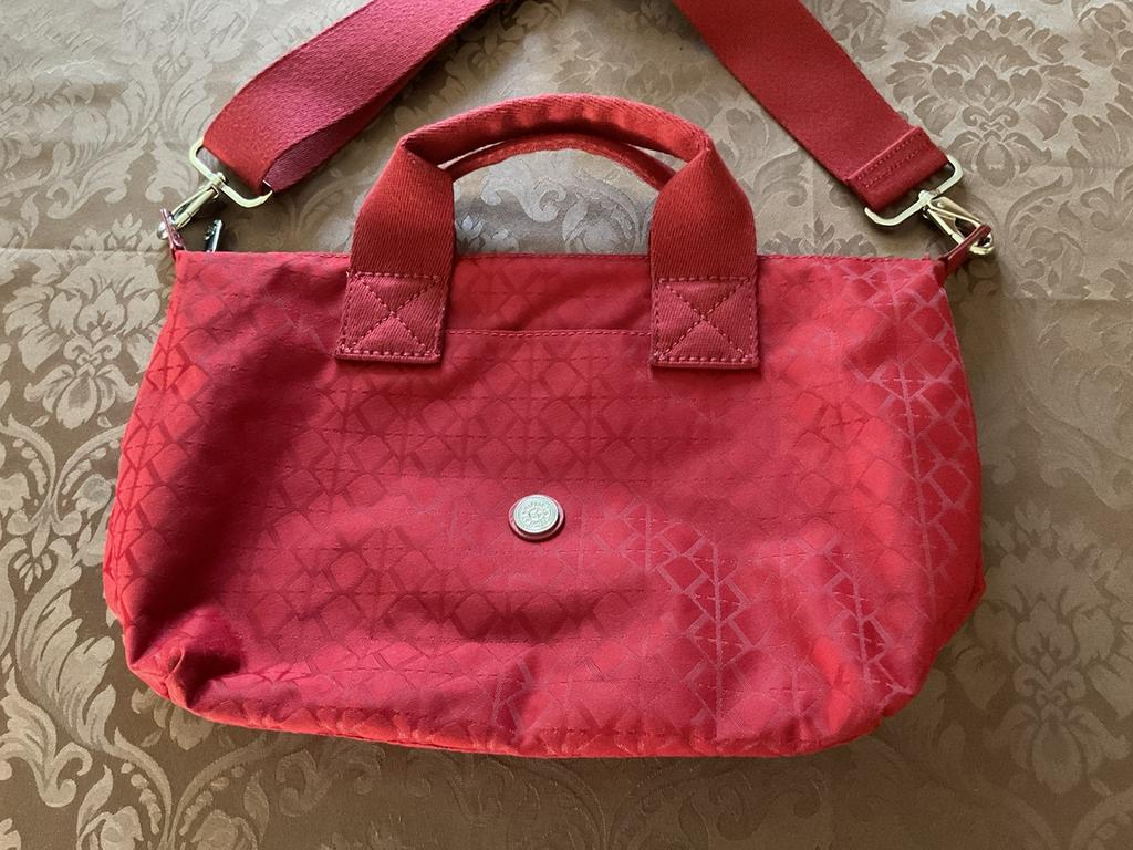 Tas Kipling, Sieraden, Tassen en Uiterlijk, Tassen | Damestassen, Ophalen of Verzenden, Zo goed als nieuw, Rood, Handtas