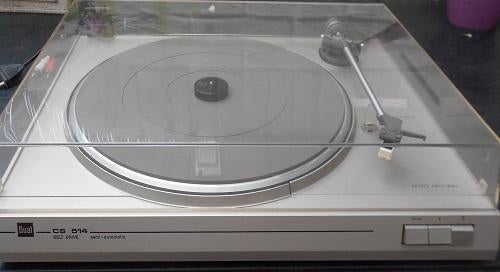 Dual draaitafel CS 515 Champagne / Gold als nieuw !!, Pitch-regelaar, Ophalen of Verzenden, Zo goed als nieuw, Platenspeler