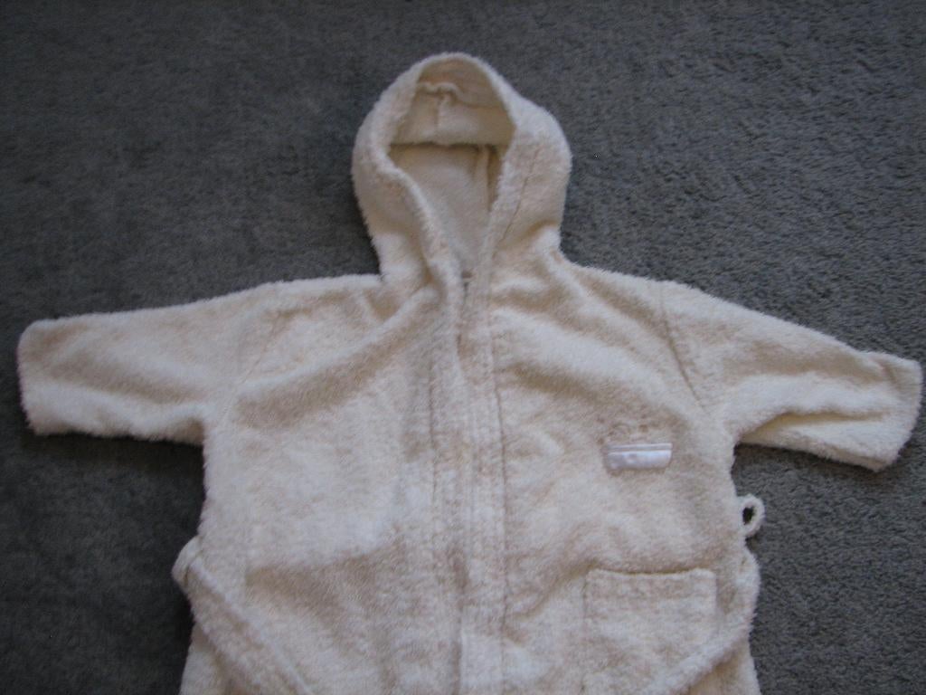 Mooi baby-badjasje maat 80, Kinderen en Baby's, Babykleding | Maat 80, Ophalen of Verzenden, Gebruikt, Jongetje of Meisje, Overige typen