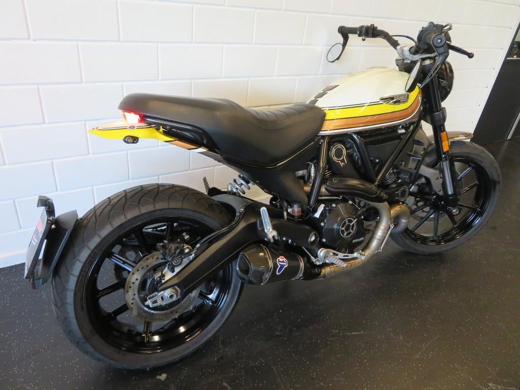 Ducati SCRAMBLER 800 MACH 2.0 TERMIGNONI! (bj 2018), Motoren, Bedrijf, Toermotor, 799 cc