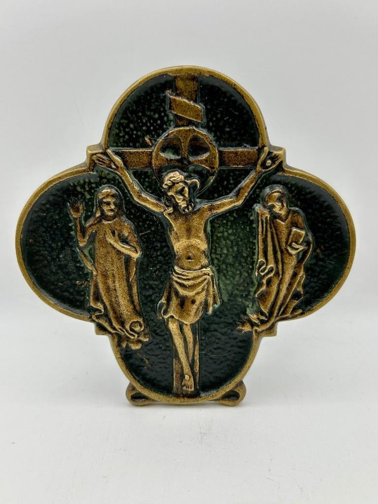 GESIGNEERDE BRONZEN PLAQUETTE MAX LE VERRIER,1891-1973, Antiek en Kunst, Verzenden