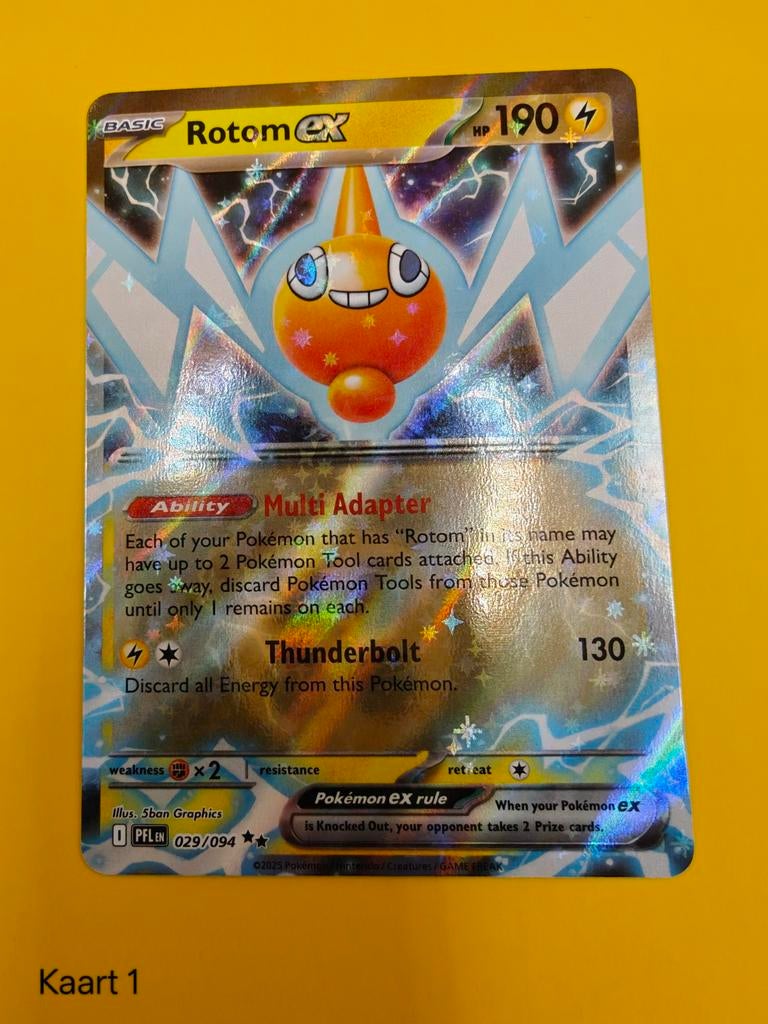 Rotom ex - Phantasmal Flames, Verzenden, Zo goed als nieuw