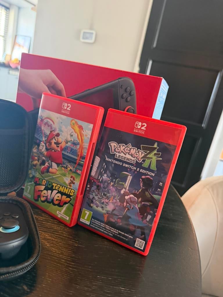Nintendo switch 2, Spelcomputers en Games, Ophalen of Verzenden, Zo goed als nieuw, Met 2 controllers, Switch Original