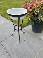 Brocante bidet emaille en smeedijzer Gereserveerd, Ophalen of Verzenden