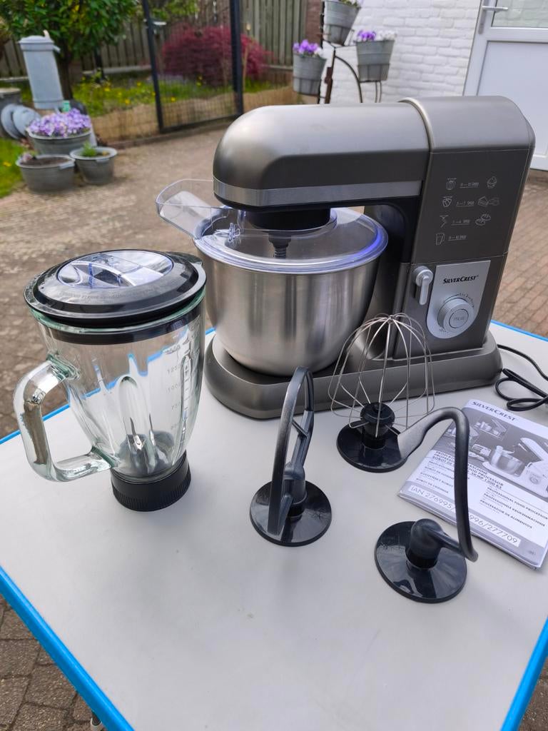 SilverCrest keukenmachine, 4 liter of meer, Ophalen of Verzenden, 3 snelheden of meer