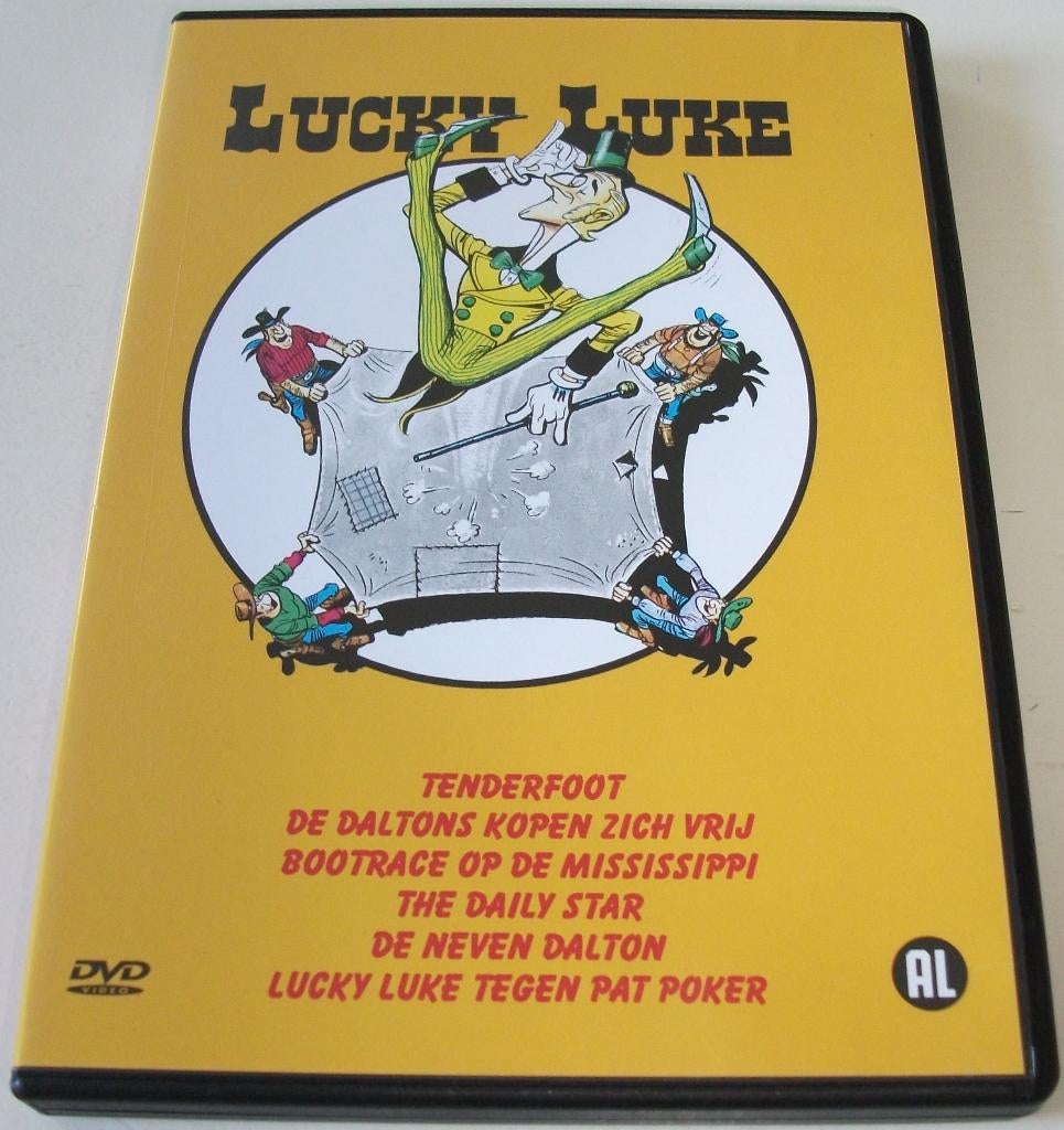Dvd *** LUCKY LUKE *** Deel 2, Avontuur, Alle leeftijden, Ophalen of Verzenden, Zo goed als nieuw