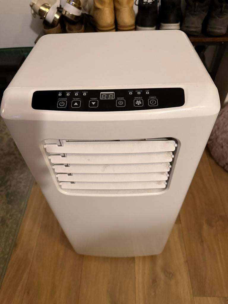 Handson Bari 7000 BTU Mobiele Airco met Afvoerslang, Ophalen, Gebruikt, Minder dan 60 m³, Timer