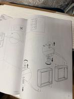 Nieuwe Ikea Dynan badkamerkast wit metaal (open), Minder dan 50 cm, Overige typen, Nieuw, Ophalen of Verzenden