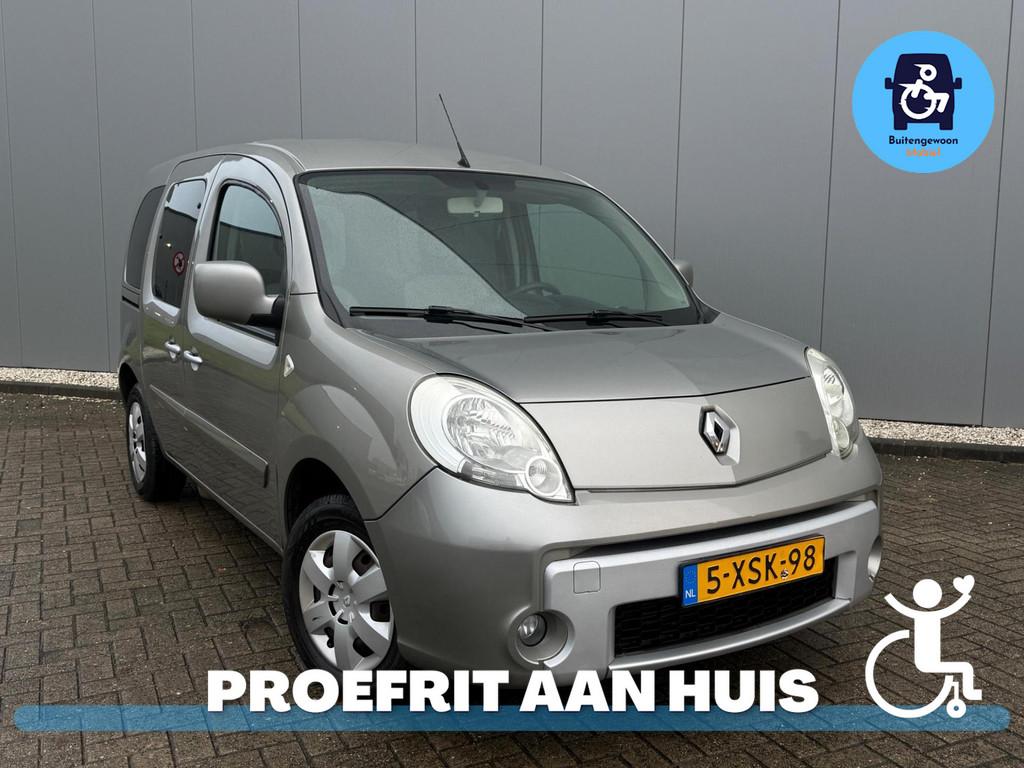 Renault Kangoo Family 1.6 Rolstoelauto Bodemverlaging (Airco, Auto's, Renault, Voorwielaandrijving, Gebruikt, Zwart, 4 cilinders