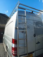 Deurladder, imperiaal, RVS,  L2, Mercedes/Crafter, Ophalen