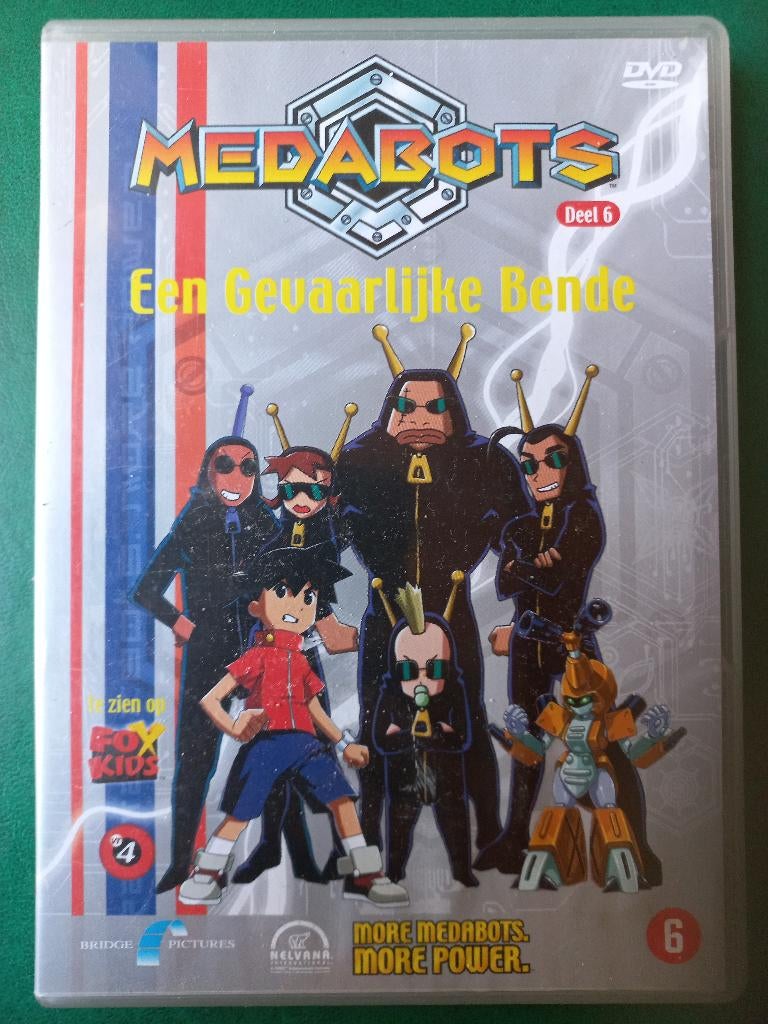 Medabots - Deel 6 - Een Gevaarlijke Bende, Cd's en Dvd's, Tekenfilm, Amerikaans, Ophalen of Verzenden, Zo goed als nieuw