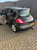 Renault Mégane 1.6 16V 2003 Zwart, Auto's, Voorwielaandrijving, 625 kg, Beige, 4 cilinders