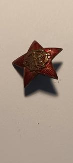 Vintage Sovjet Ster Embleem - Militair Verzamelobject, Verzamelen, Ophalen of Verzenden, Overige soorten, Overige gebieden, Embleem of Badge