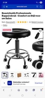 Kapperskruk, 1 kruk, Ophalen of Verzenden, Zo goed als nieuw, 60 tot 90 cm