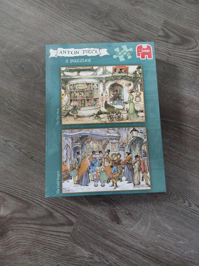 Anton Pieck puzzel 2x 1000 stukjes, Ophalen