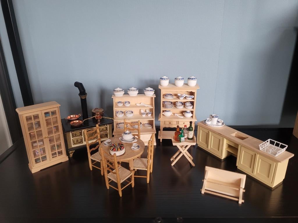 Poppenhuis keuken, Ophalen of Verzenden