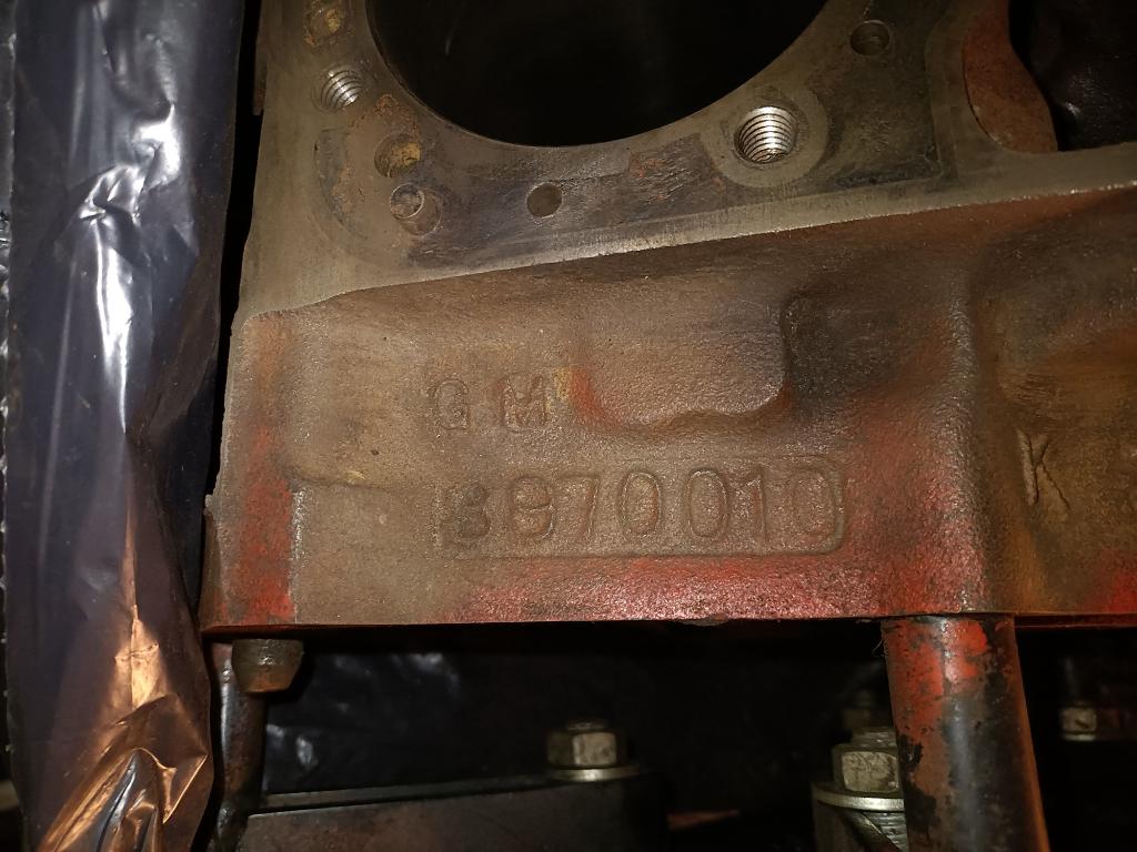 Chevy 350 blok, Ophalen, Gebruikt, Amerikaanse onderdelen