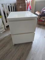 Ikea malm nachtkastje wit, Huis en Inrichting, Ophalen, Minder dan 45 cm, 55 tot 70 cm