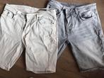 Korte spijkerbroeken 2x maat L, Kleding | Heren, Spijkerbroeken en Jeans, Ophalen of Verzenden, Zo goed als nieuw, Overige kleuren