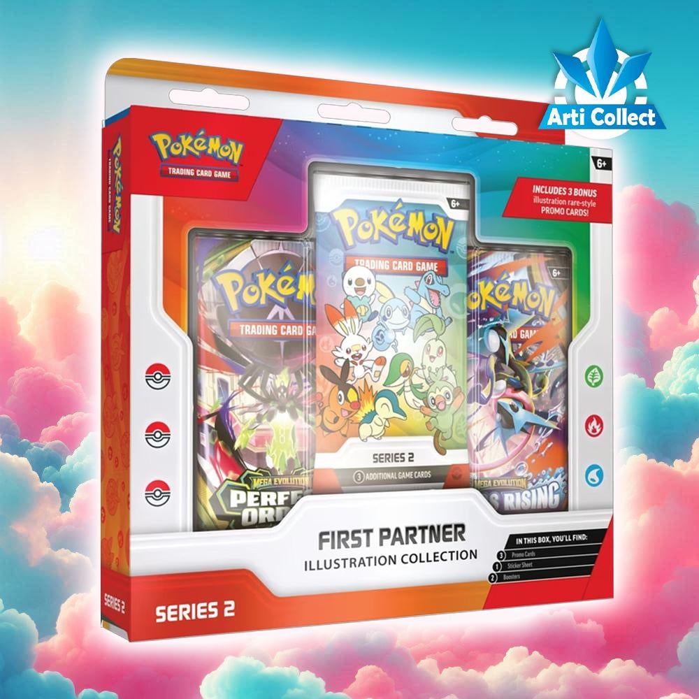 First Partner Series 2 ! Articollect Ascended HeroeS, Hobby en Vrije tijd, Verzamelkaartspellen | Pokémon, Zo goed als nieuw, Ophalen of Verzenden