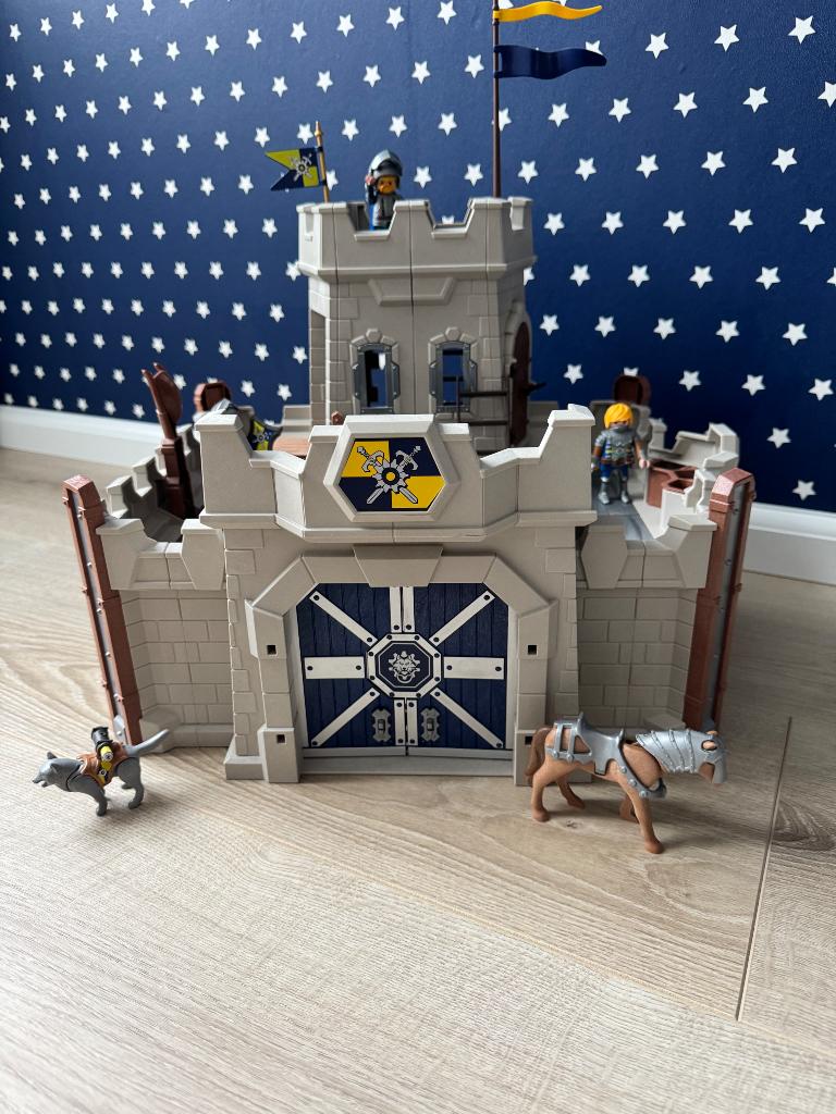 Playmobil Novelmore ridderkasteel, Ophalen of Verzenden, Zo goed als nieuw, Complete set