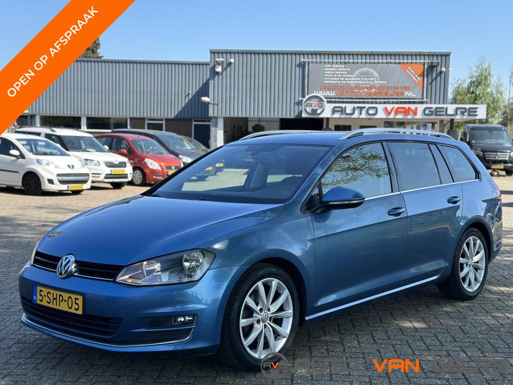 Volkswagen Golf Variant 1.4 TSI Highline Massage*Leder*Multi, Gebruikt, Zwart, 4 cilinders, Blauw