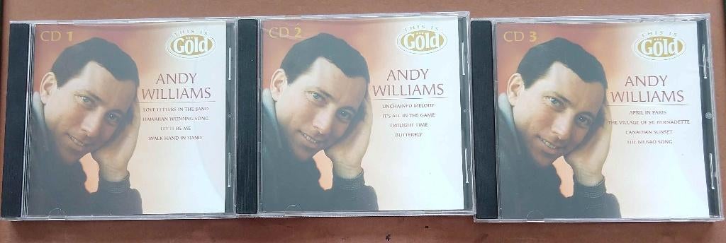 Andy Williams CD 's LP 's DVD, Cd's en Dvd's, Ophalen of Verzenden, Zo goed als nieuw, Overige soorten